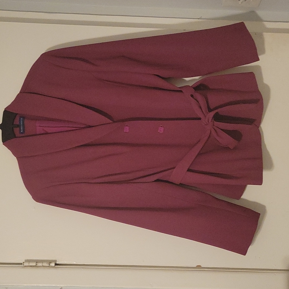 Magenta blazer